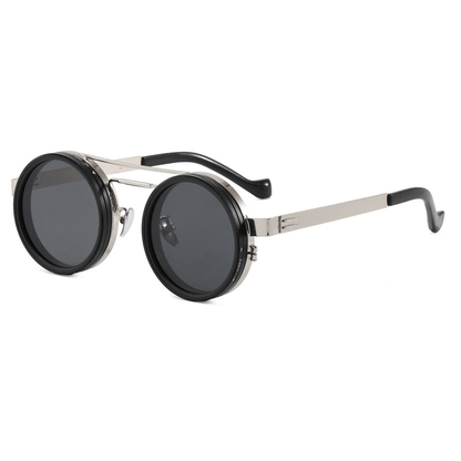 🔥Last Day 49% OFF - 2025 New ND Filter 1-9 Gears Adjustable Tint Uv400 RoundSunglasses