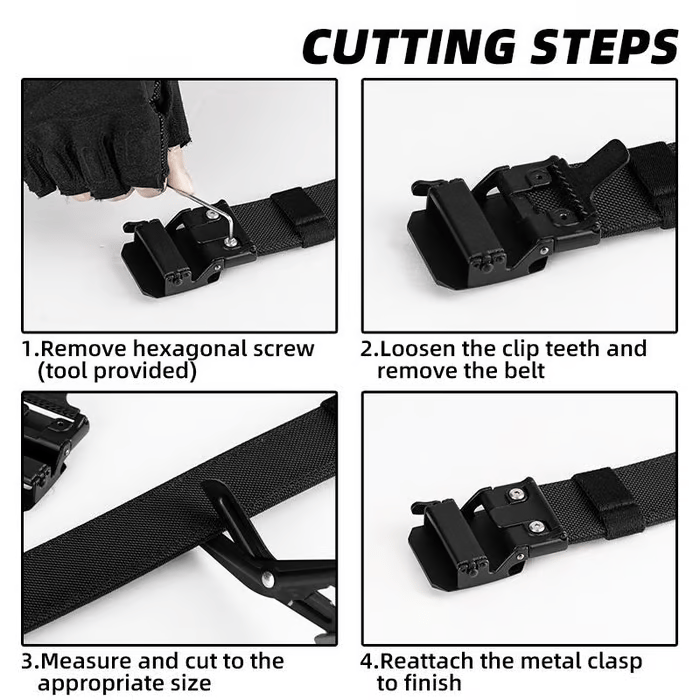 🔥🎁Last Day Promotion 48% OFF -🔥EDC Nylon Ratchet Belt