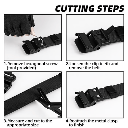 🔥🎁Last Day Promotion 48% OFF -🔥EDC Nylon Ratchet Belt