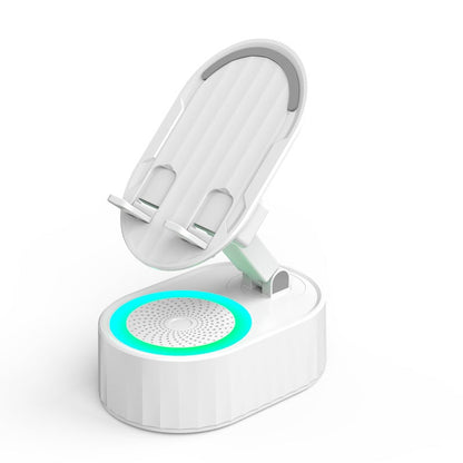 🔥2025 Upgraded Cell Phone Stand with Induction Speaker/Power Bank/Atmosphere Light